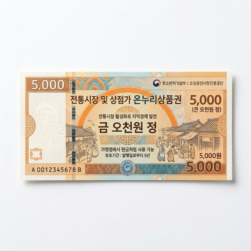 온누리상품권 5,000원