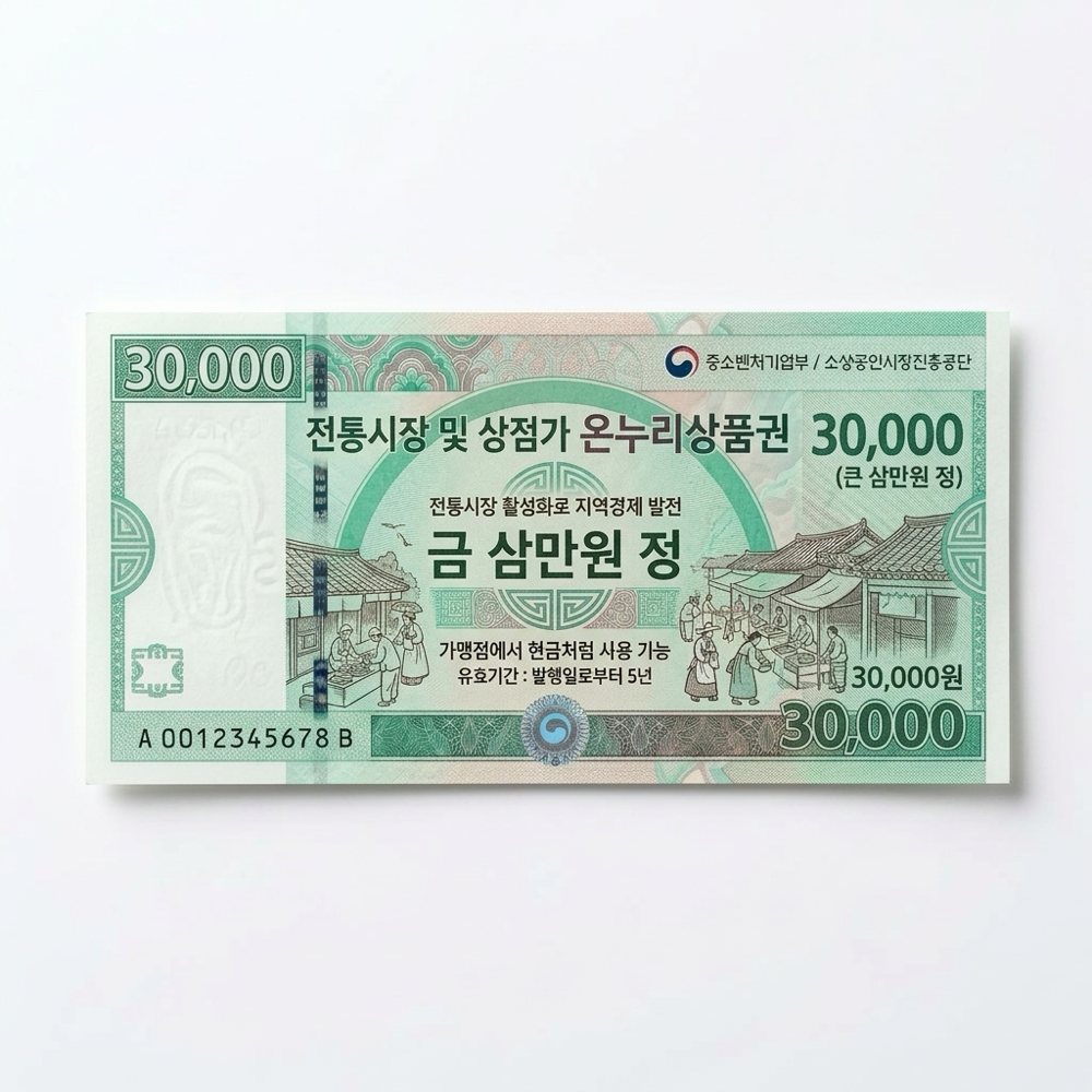 온누리상품권 30,000원